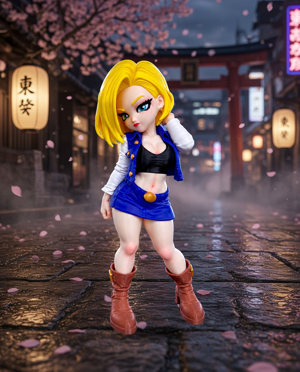 Android 18 – FABBOX 3D printed