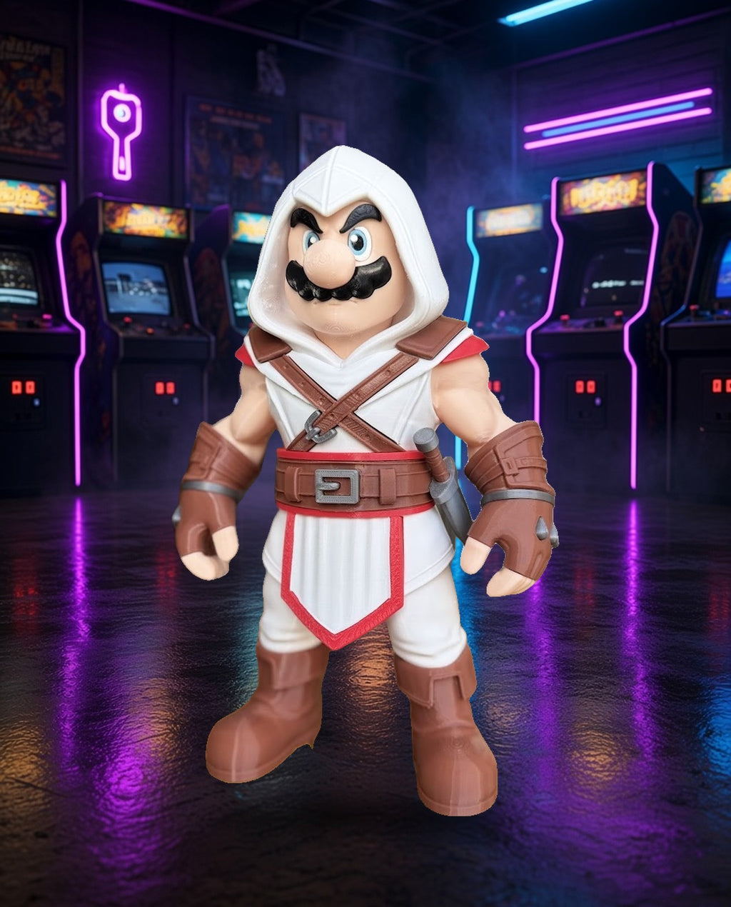 Assassin's Creed Mario – FABBOX 3D printed