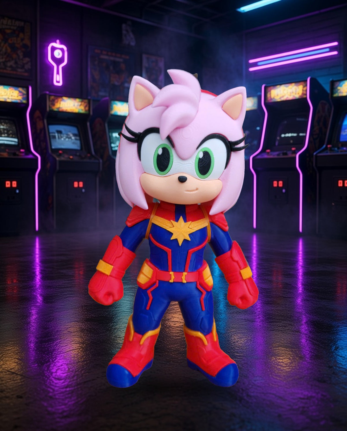 Captain Amy – FABBOX 3D printed
