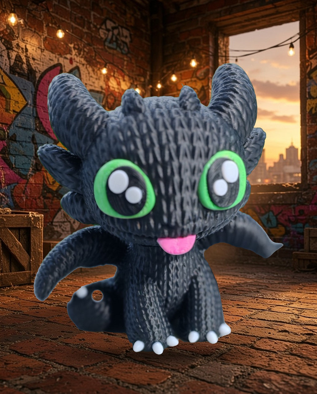 Crochet Toothless – FABBOX 3D printed