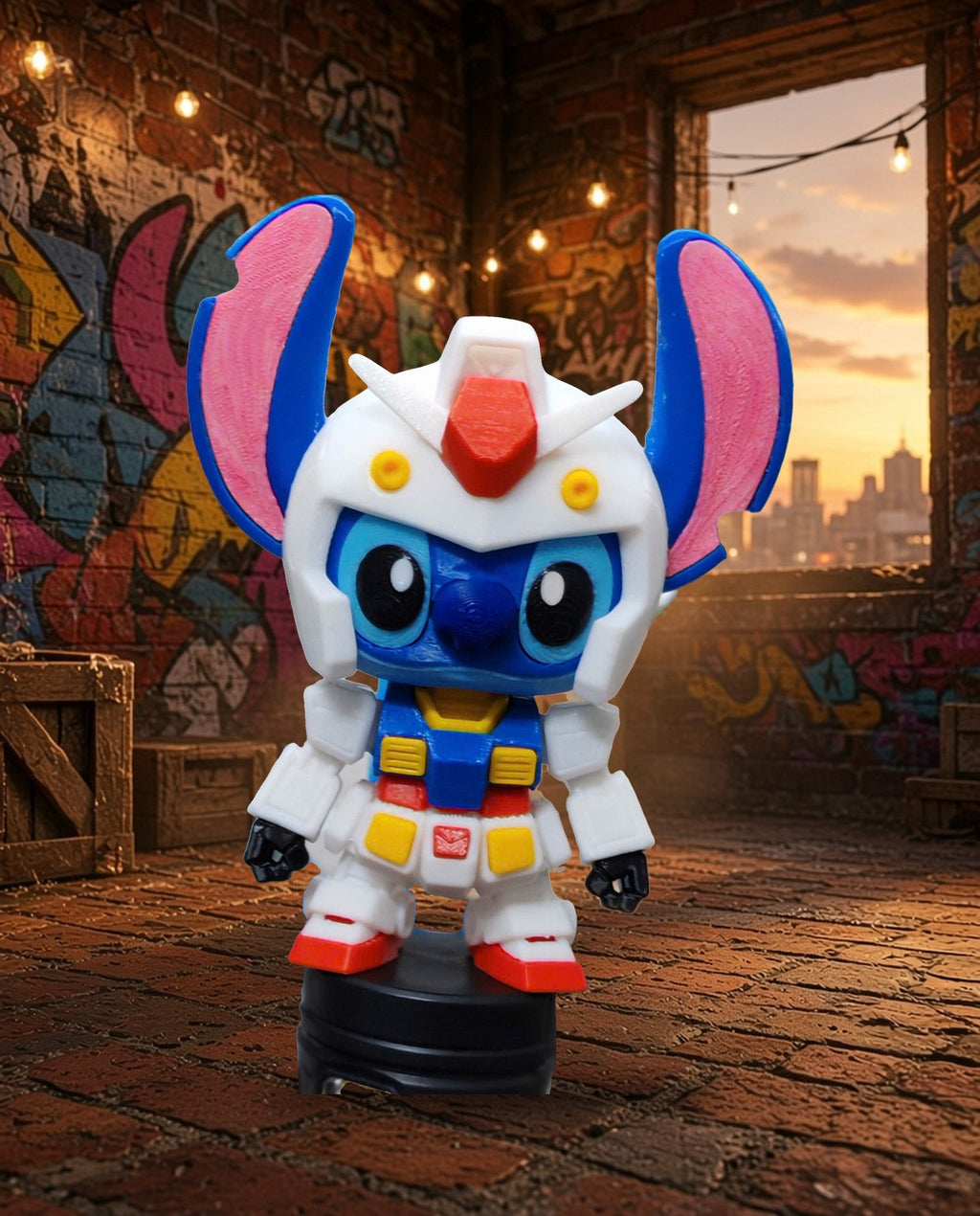Gundam Stitch – FABBOX 3D printed