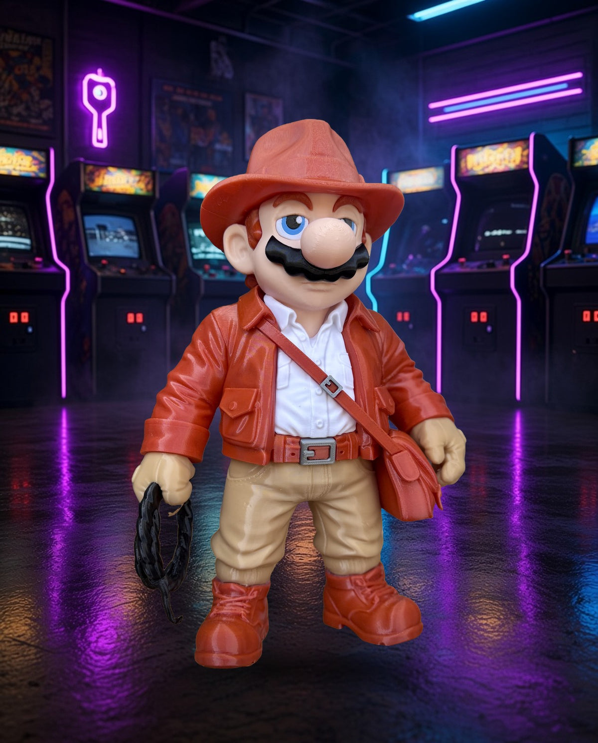 Indiana Mario – FABBOX 3D printed