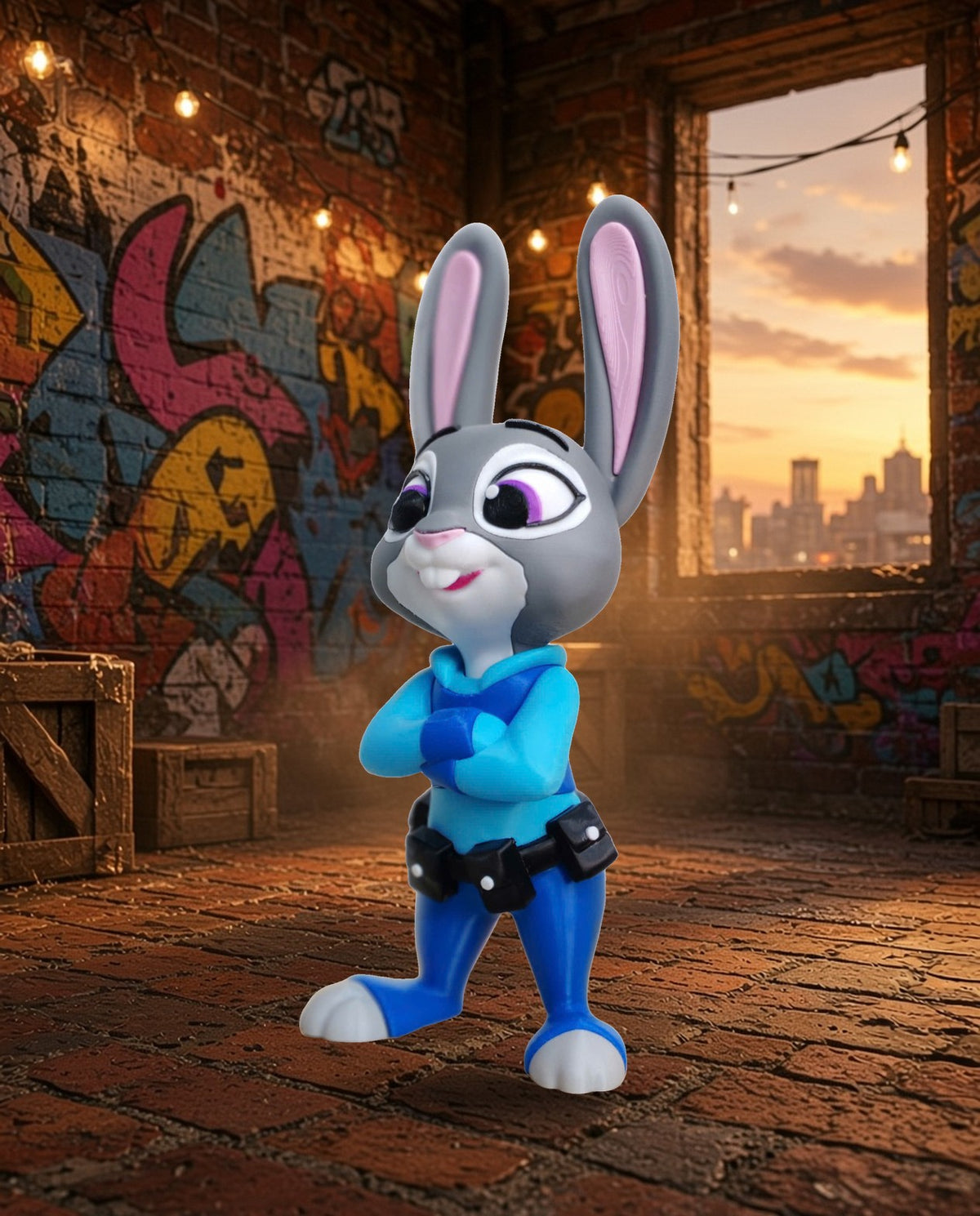 Judy Hopps – FABBOX 3D printed