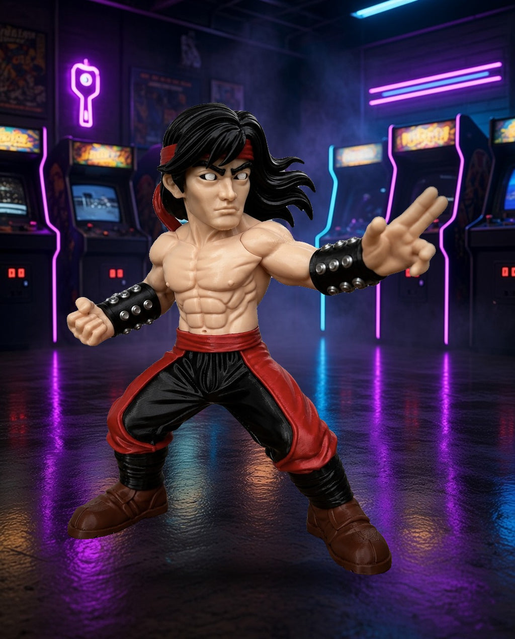 Liu Kang – FABBOX 3D printed