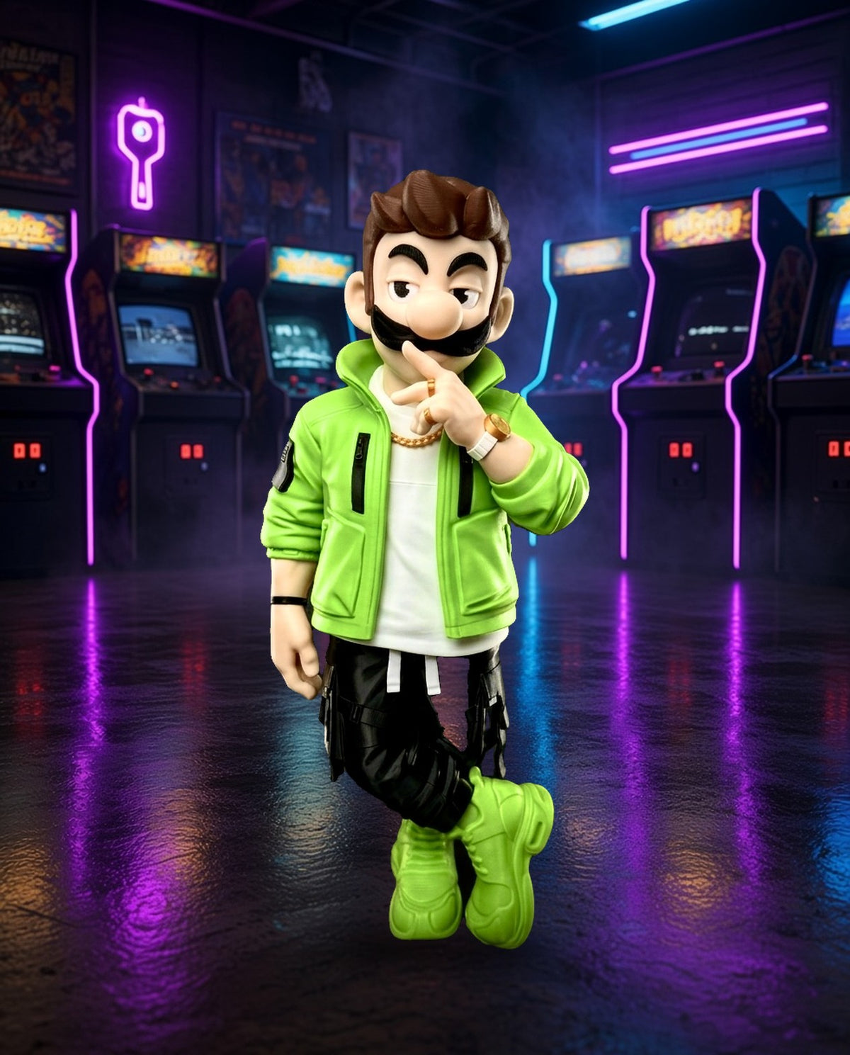 Luigi Urban Vibes V2 – FABBOX 3D printed