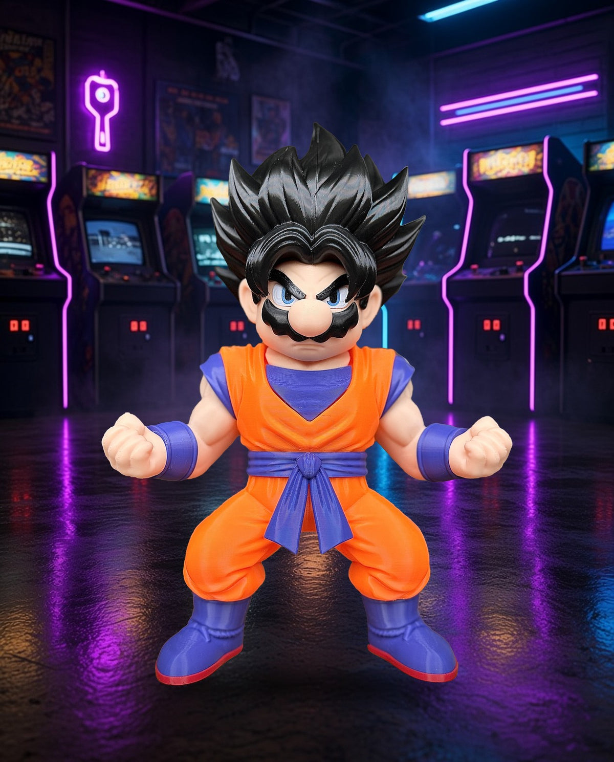 Mario Goku – FABBOX 3D printed