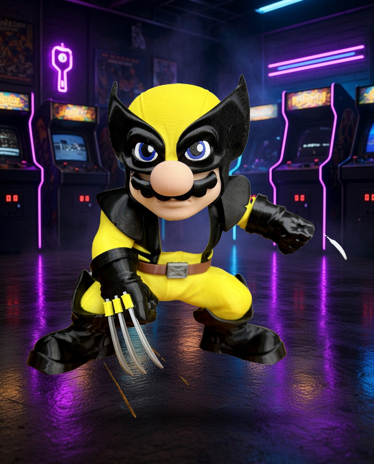 Mario Wolverine – FABBOX 3D printed