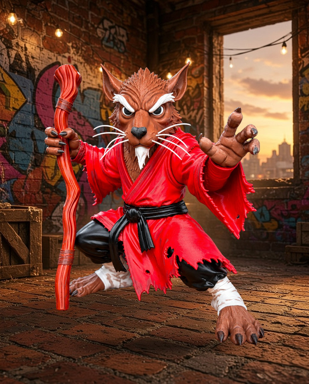 Master Splinter – FABBOX 3D printed