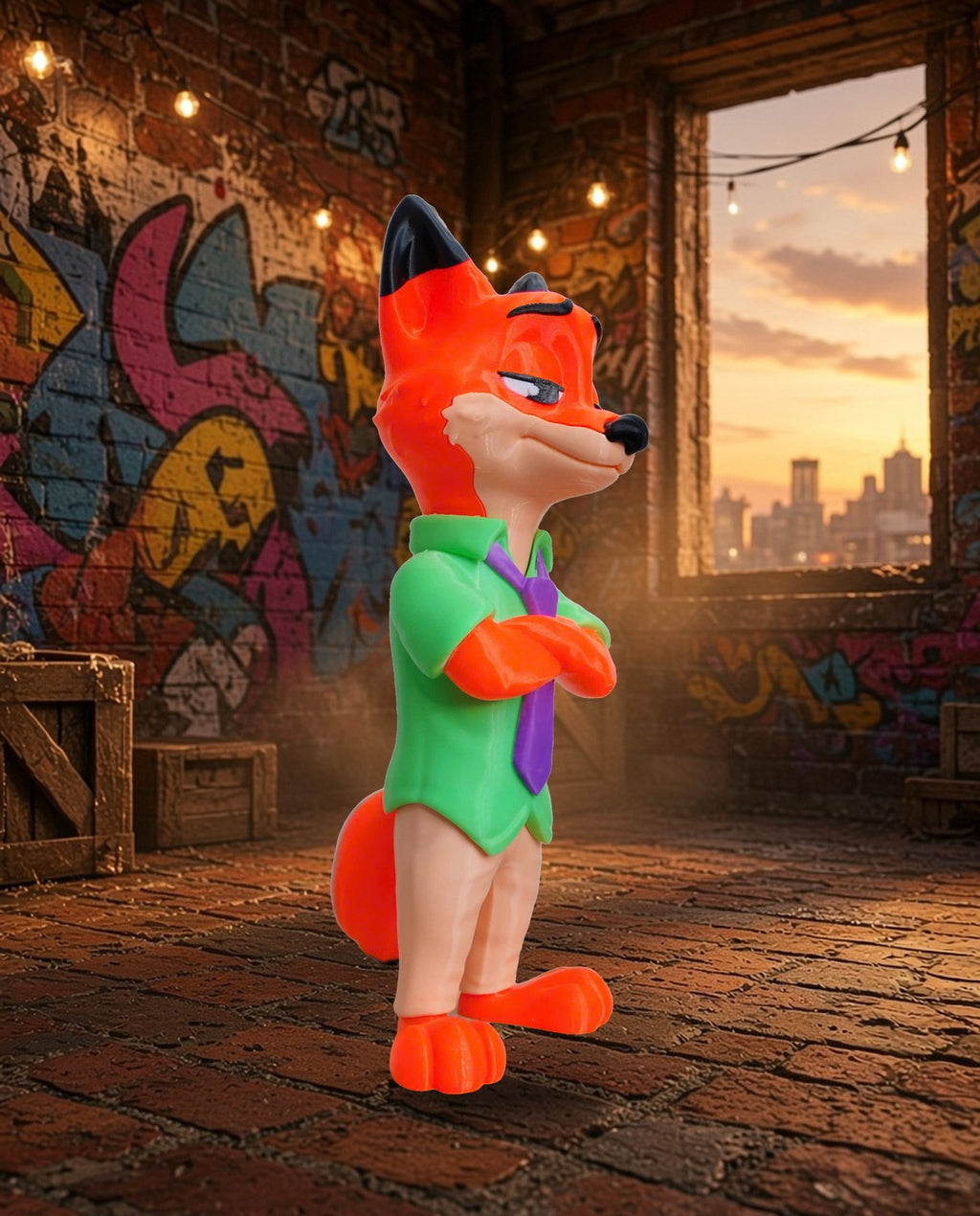 Nick Wilde – FABBOX 3D printed