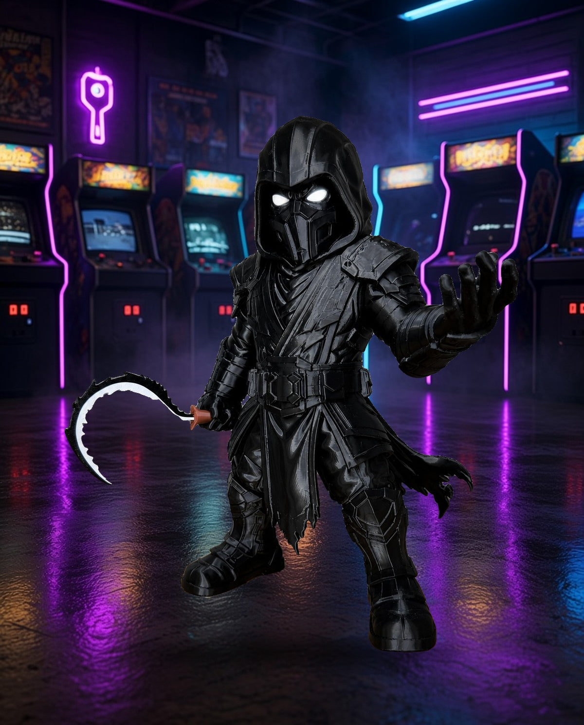 Noob Saibot – FABBOX 3D printed