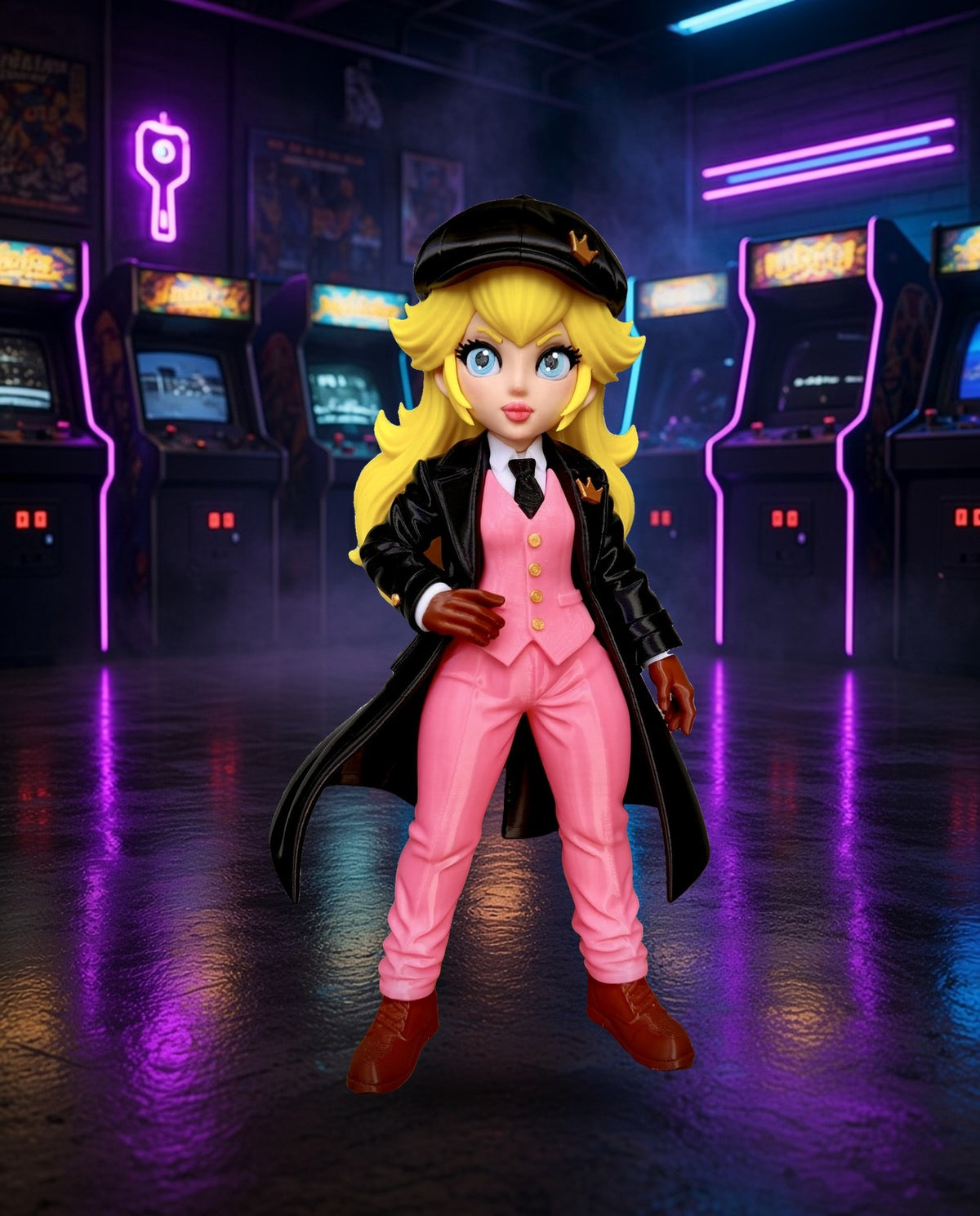 Peaky Blinders Princess Peach – FABBOX 3D printed