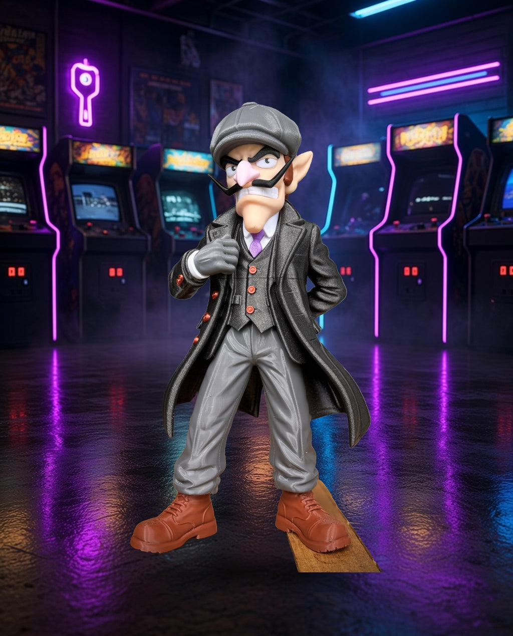 Peaky Blinders Waluigi – FABBOX 3D printed