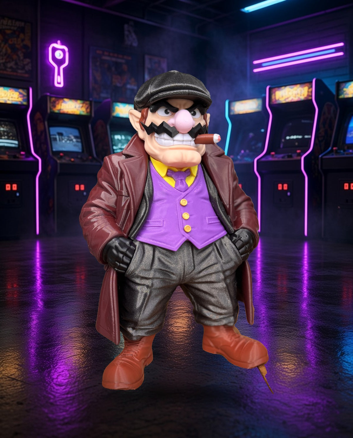 Peaky Blinders Wario – FABBOX 3D printed