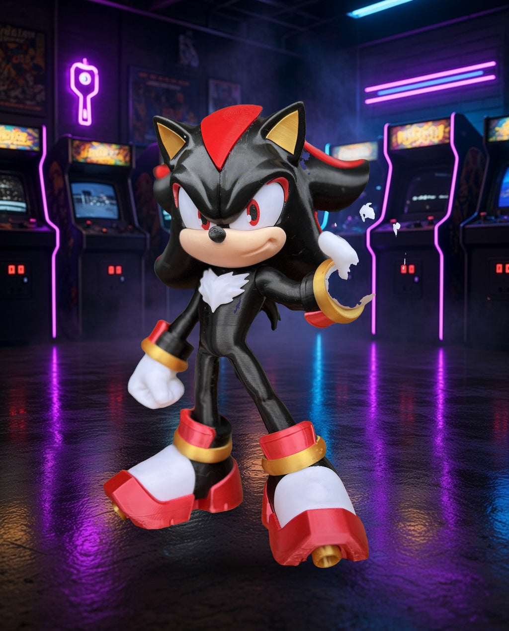 Shadow the Hedgehog – FABBOX 3D printed