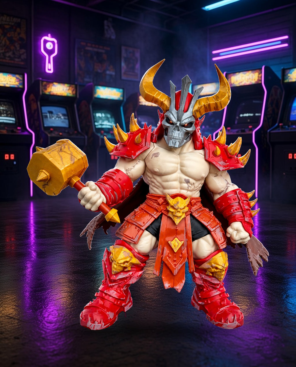 Shao Kahn – FABBOX 3D printed