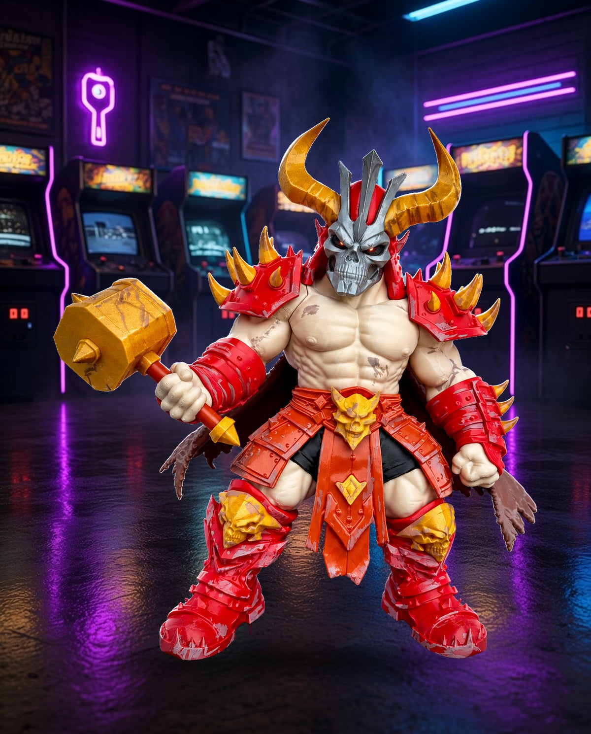 Shao Kahn – FABBOX 3D printed