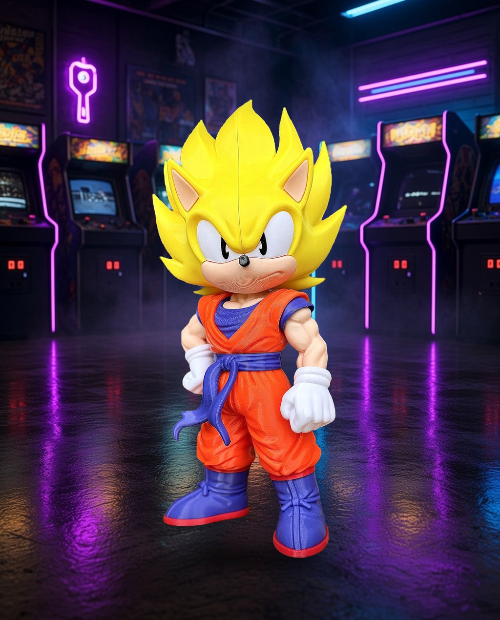 Sonic Goku – FABBOX 3D printed