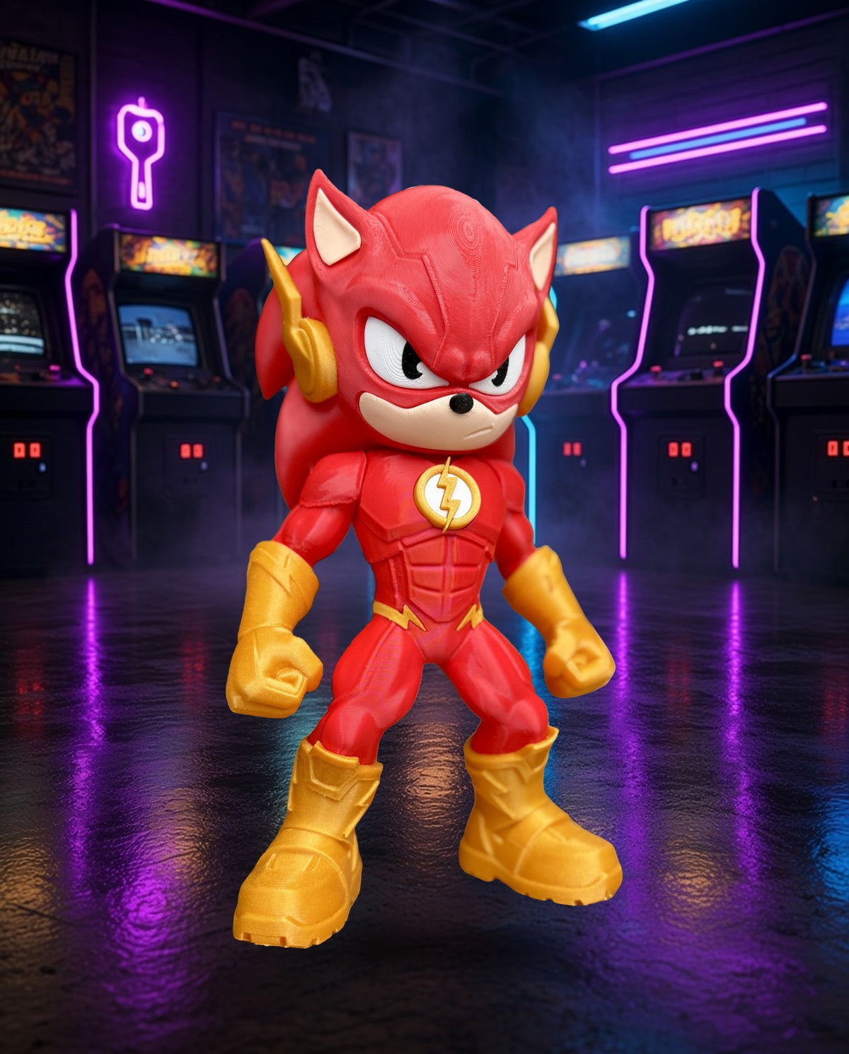 Speed Force Sonic – FABBOX 3D printed