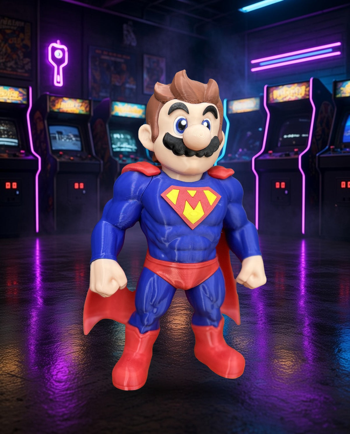 Super Mario Superman – FABBOX 3D printed