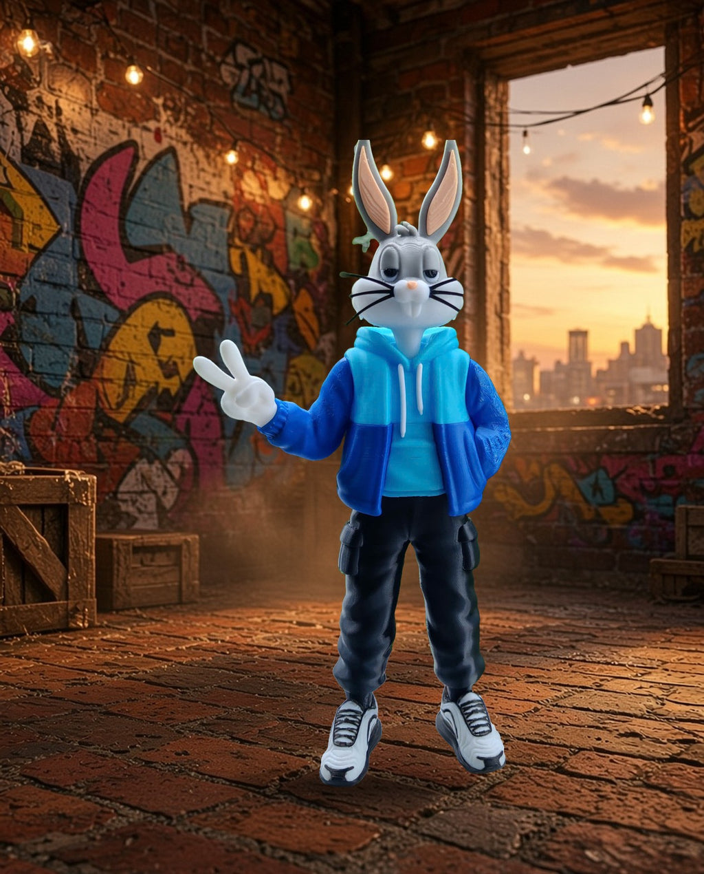 Urban Bugs Bunny – FABBOX 3D printed