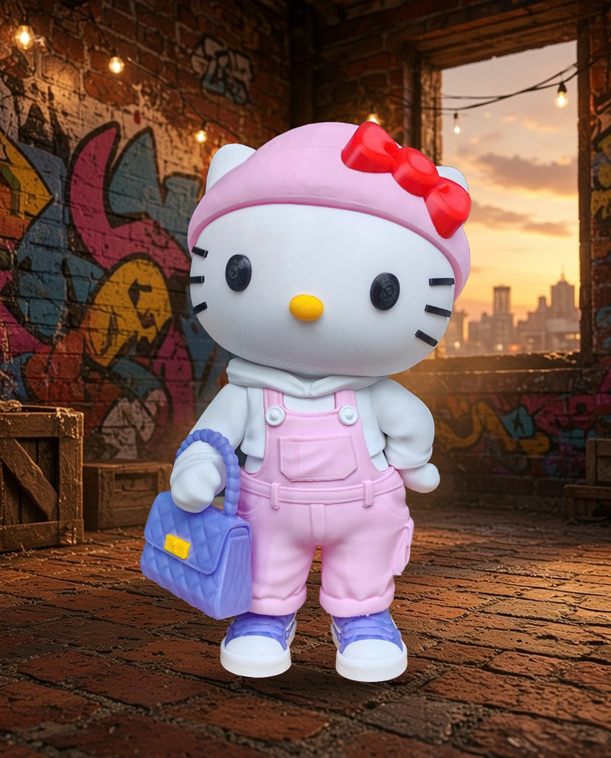 Urban Hello Kitty – FABBOX 3D printed
