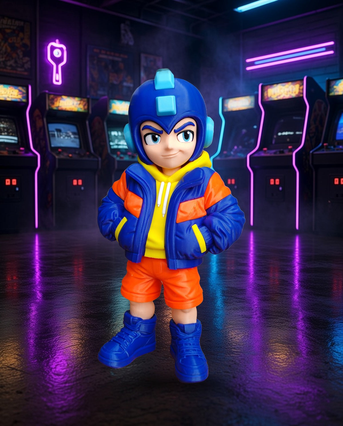 Urban Mega Man – FABBOX 3D printed