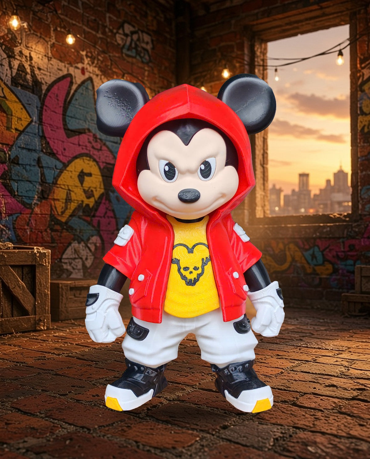 Urban Mickey Mouse – FABBOX 3D printed