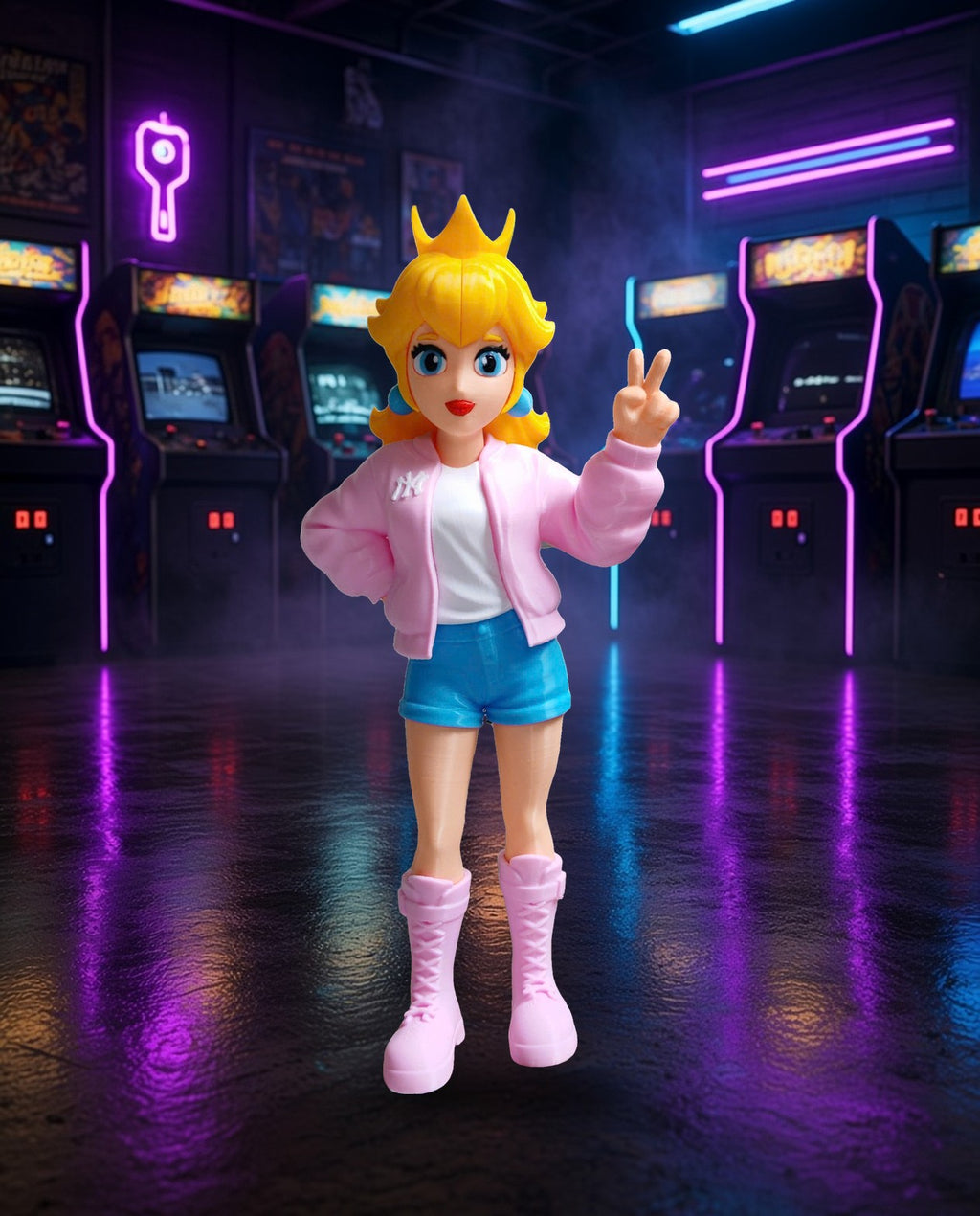 Urban Princess Peach – FABBOX 3D printed