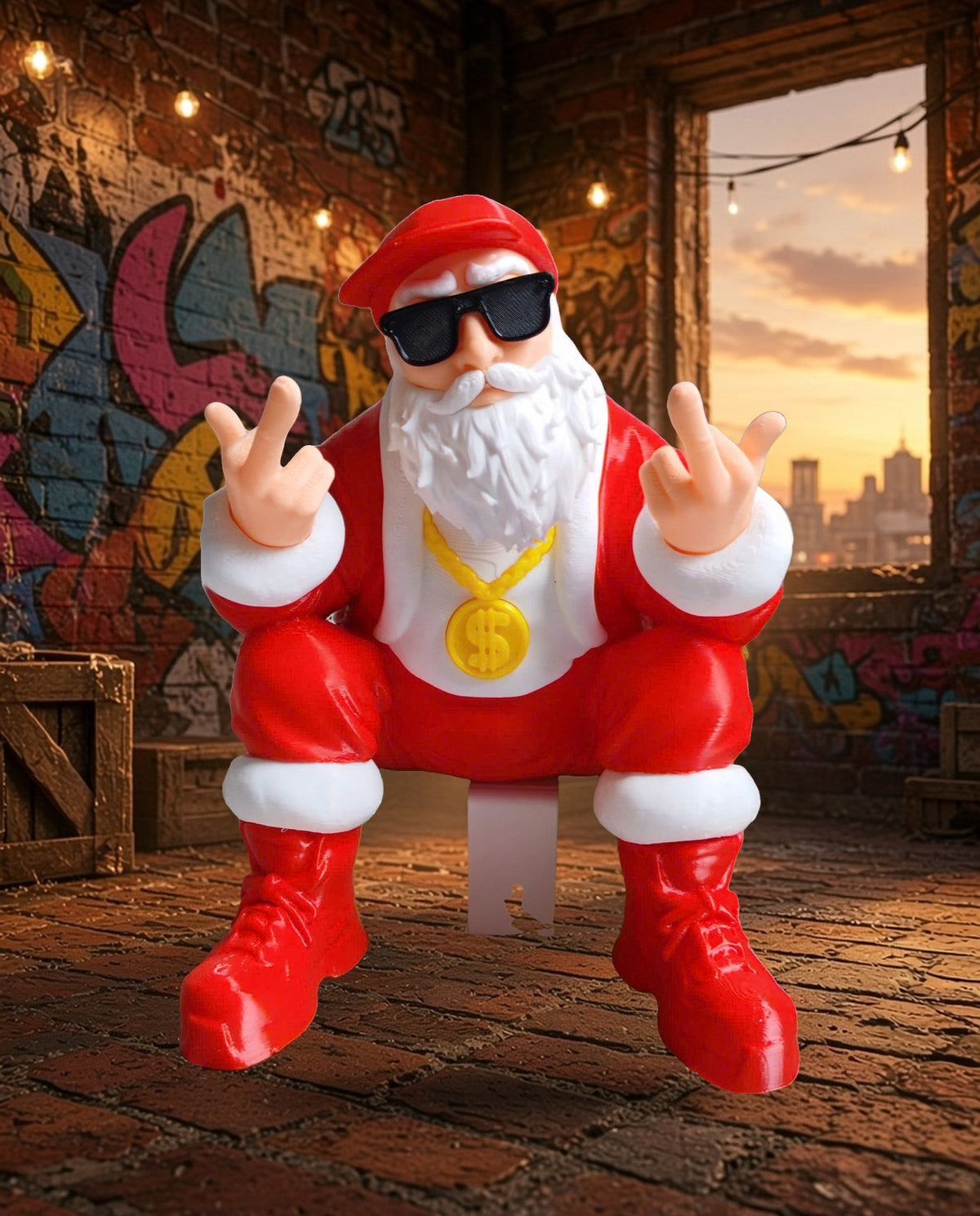 Urban Santa – FABBOX 3D printed