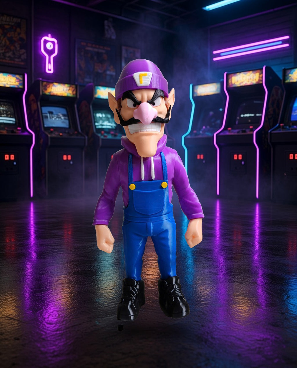 Urban Waluigi – FABBOX 3D printed