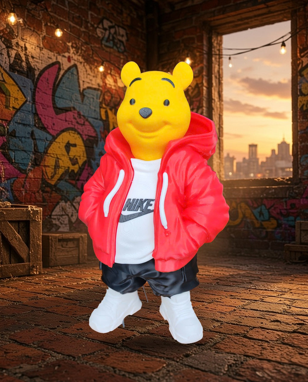 Urban Winnie the Pooh – FABBOX 3D printed