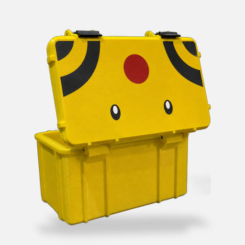 Ampharos Trading Card Top Loader Storage Box – FABBOX 3D printed