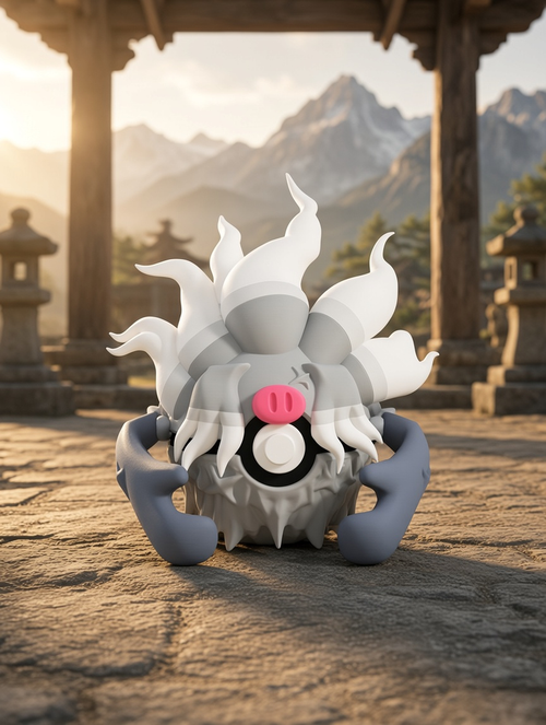 Annihilape Character Ball – FABBOX 3D printed