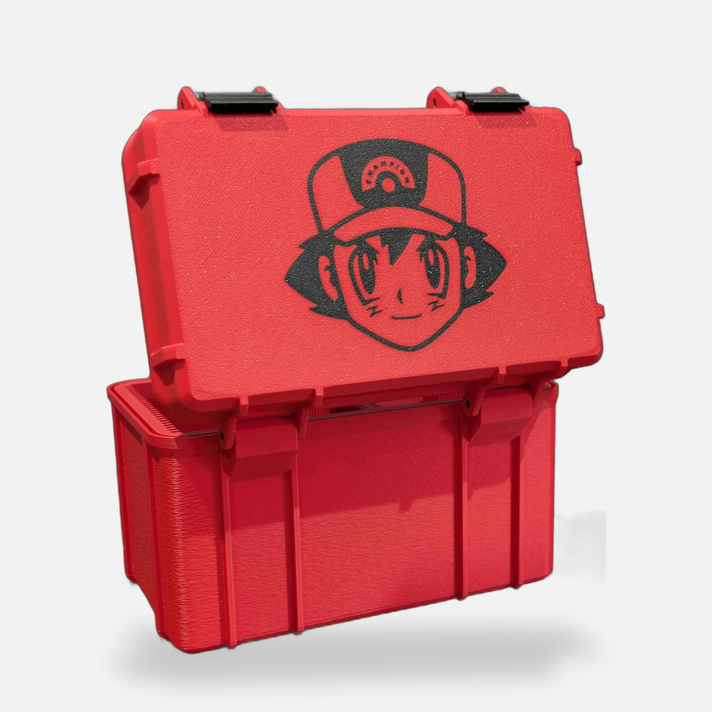 Ash Trading Card Top Loader Storage Box – FABBOX 3D printed
