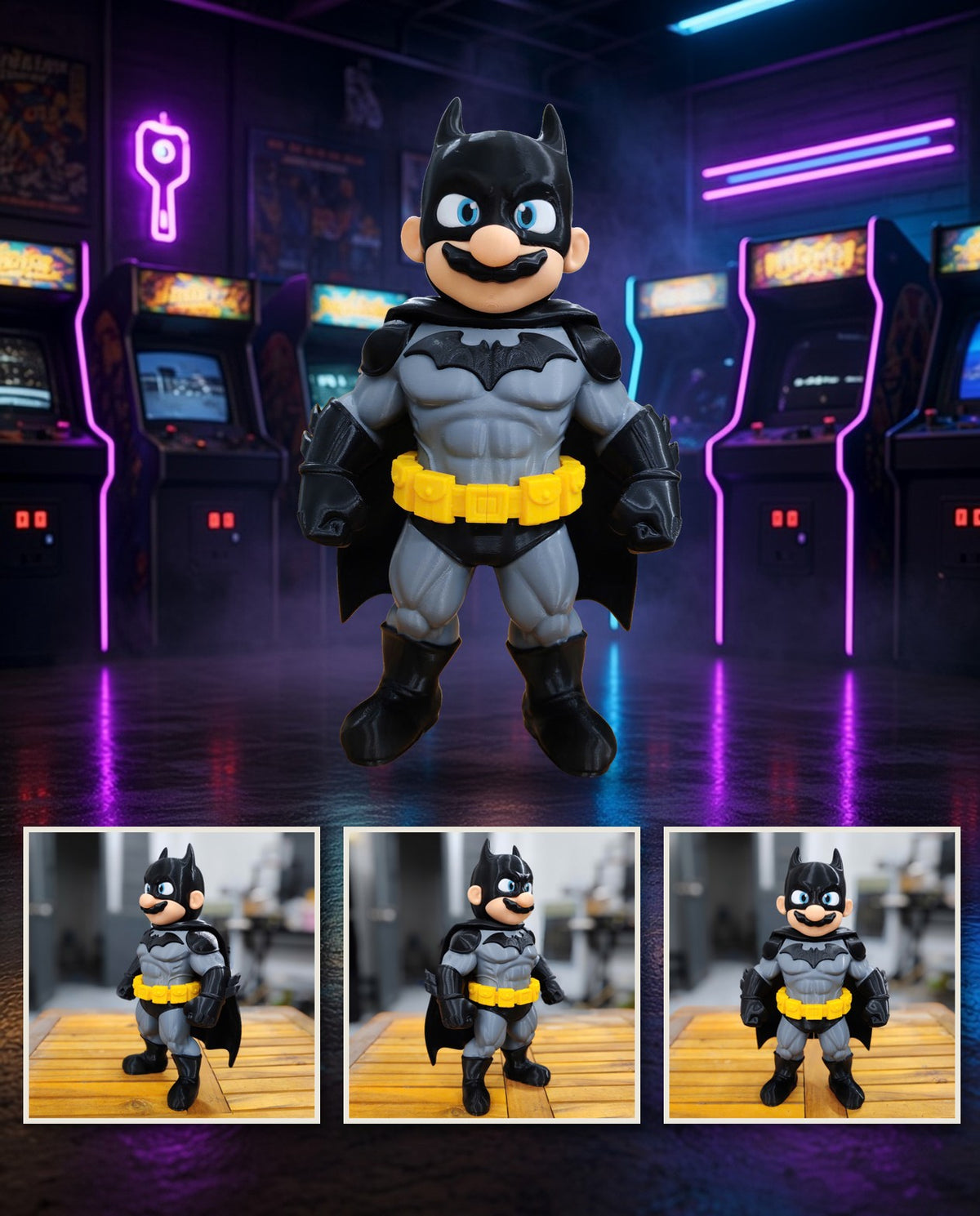Batmario – FABBOX 3D printed