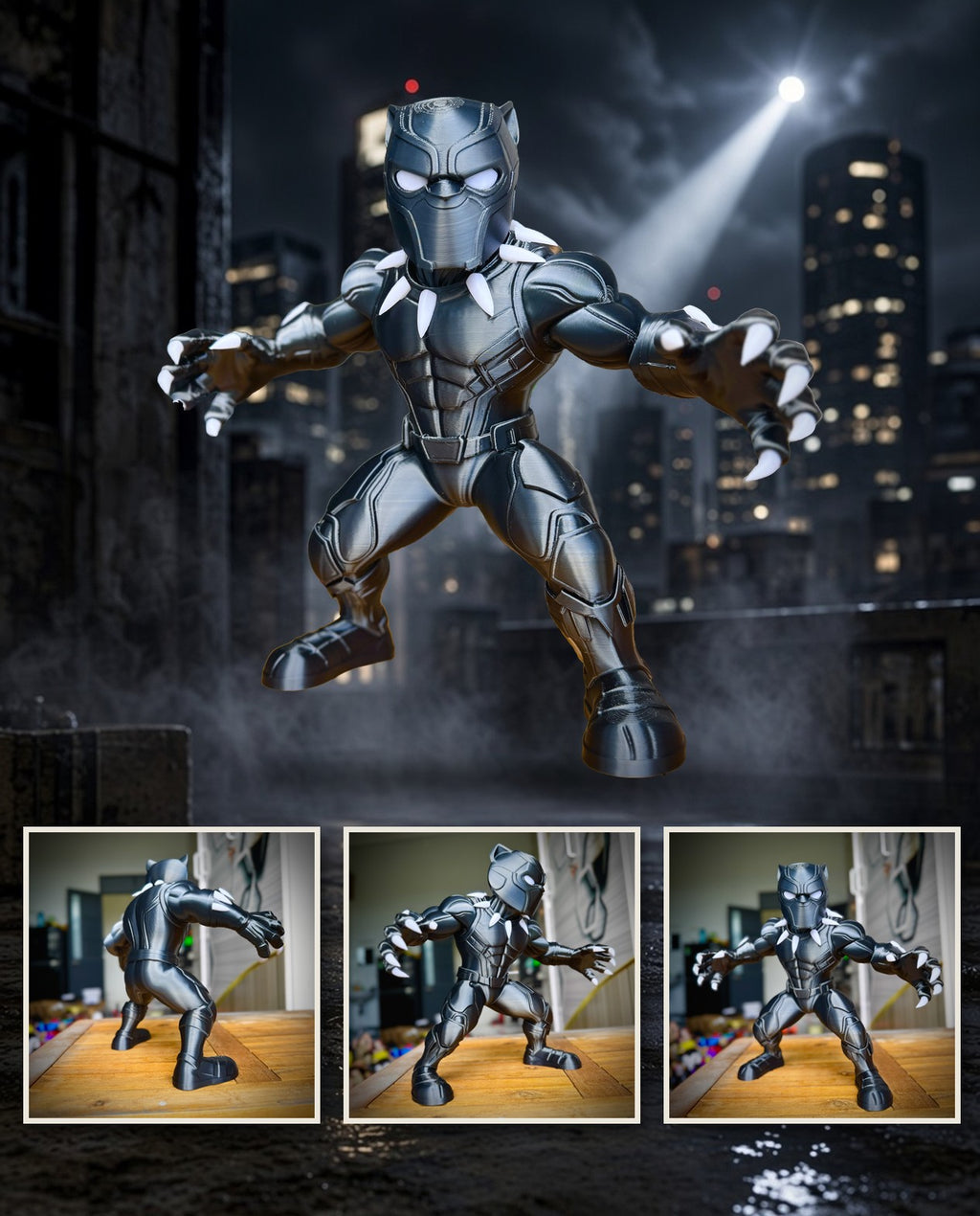 Black Panther – FABBOX 3D printed