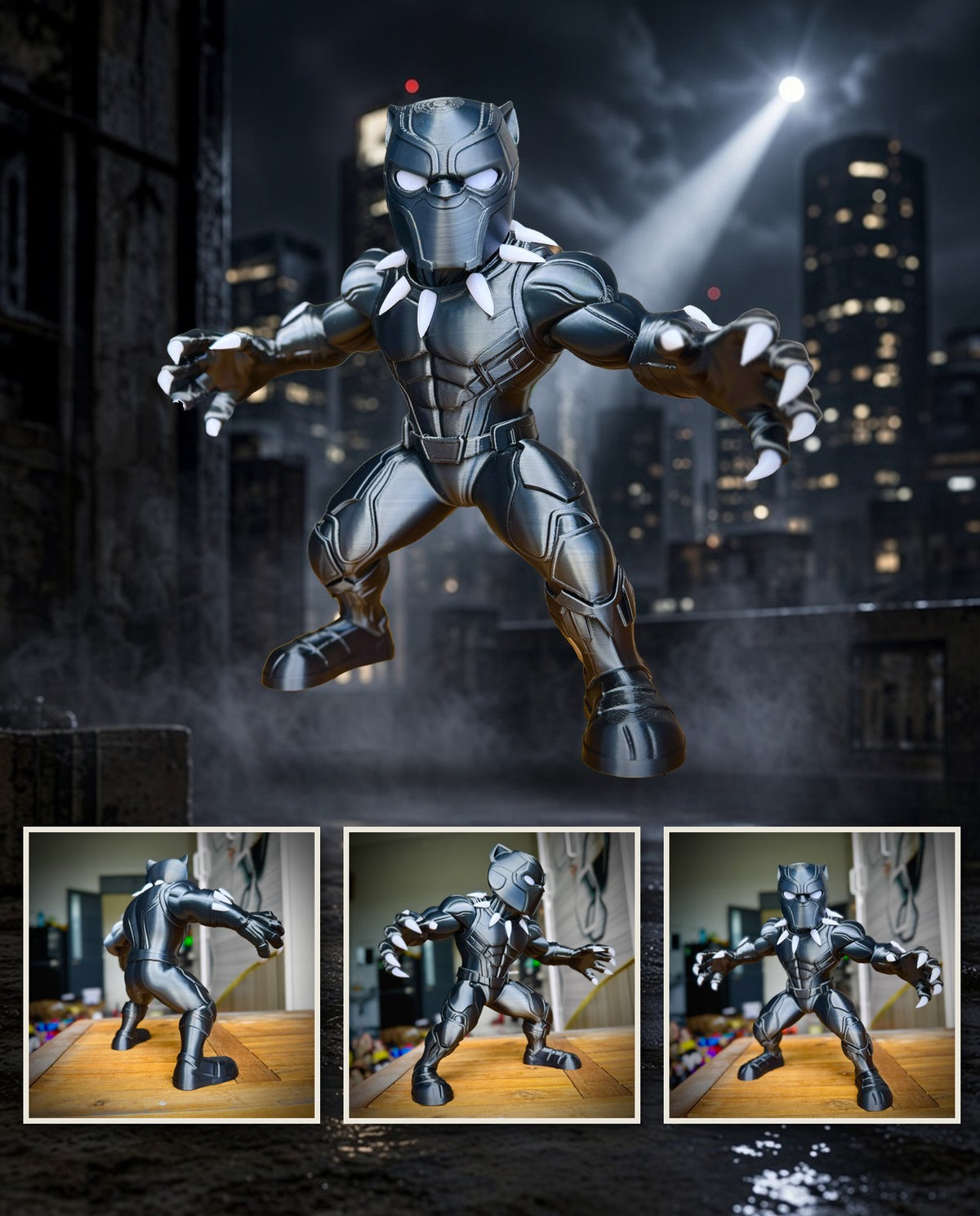 Black Panther – FABBOX 3D printed