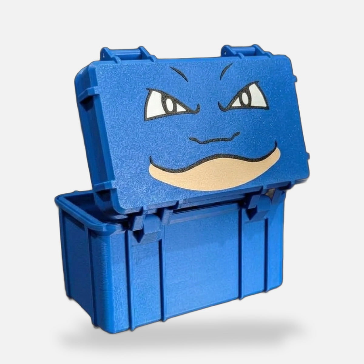 Blastoise Trading Card Top Loader Storage Box – FABBOX 3D printed