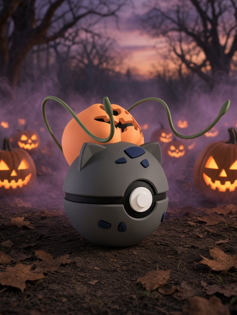 Bulbasaur Halloween Character Ball – FABBOX 3D printed