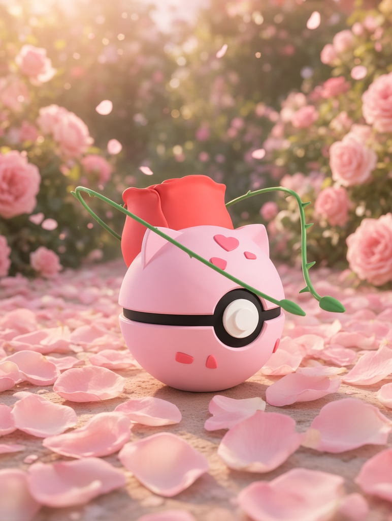 Bulbasaur Rose Character Ball – FABBOX 3D printed