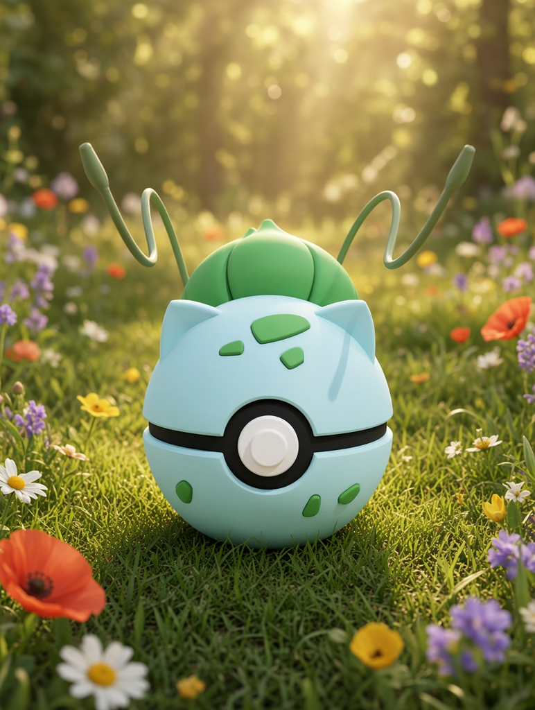 Bulbasaur Character Ball – FABBOX 3D printed