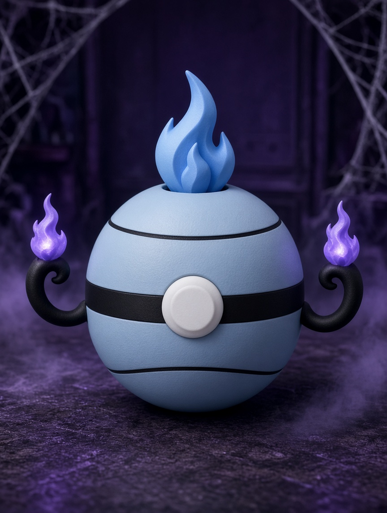 Chandelure Character Ball – FABBOX 3D printed