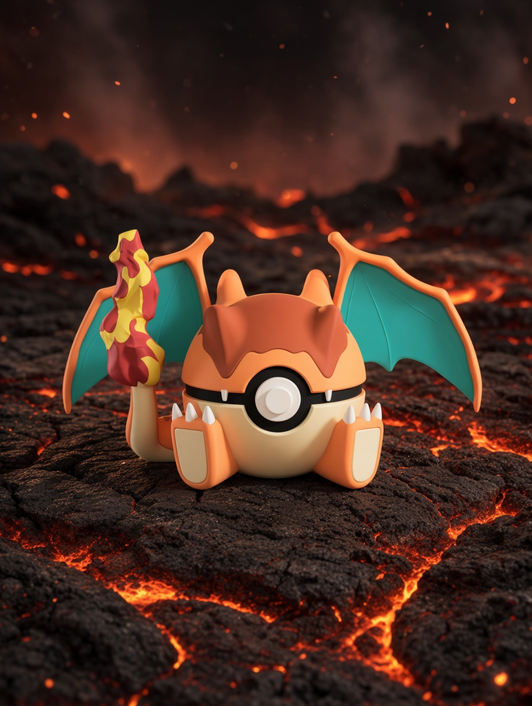 Charizard Clone Character Ball – FABBOX 3D printed