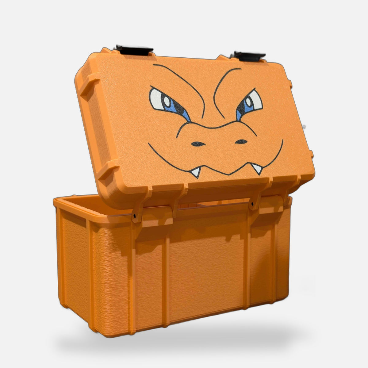 Charizard Trading Card Top Loader Storage Box – FABBOX 3D printed