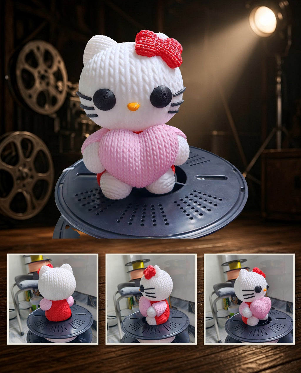 Crochet Hello Kitty – FABBOX 3D printed
