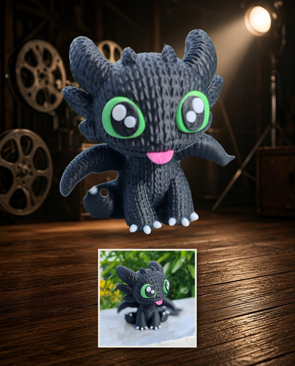 Crochet Toothless – FABBOX 3D printed