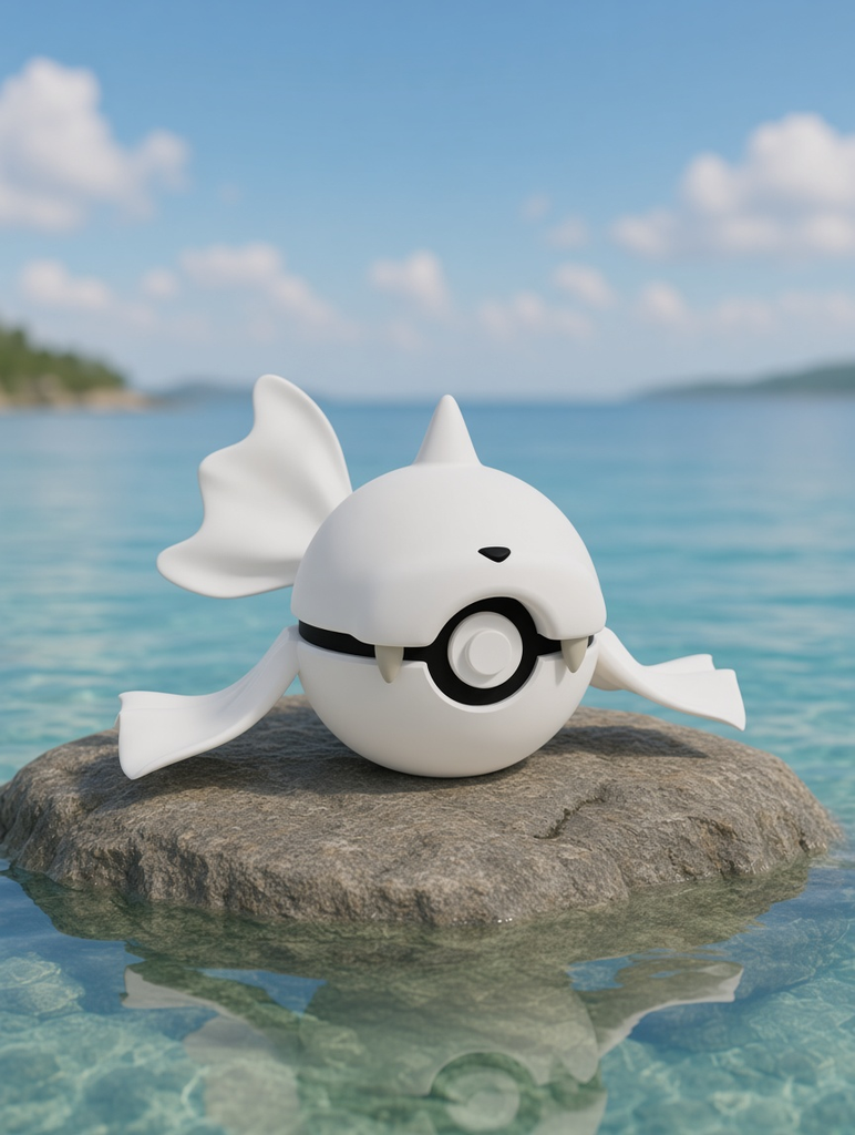 Dewgong Character Ball – FABBOX 3D printed