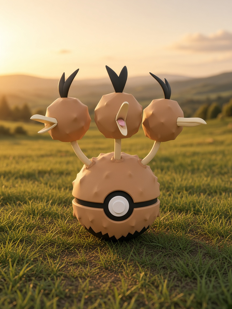 Dodrio Character Ball – FABBOX 3D printed
