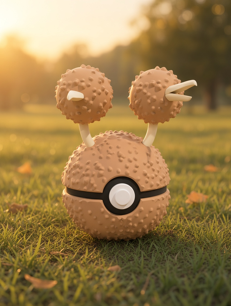 Doduo Character Ball – FABBOX 3D printed
