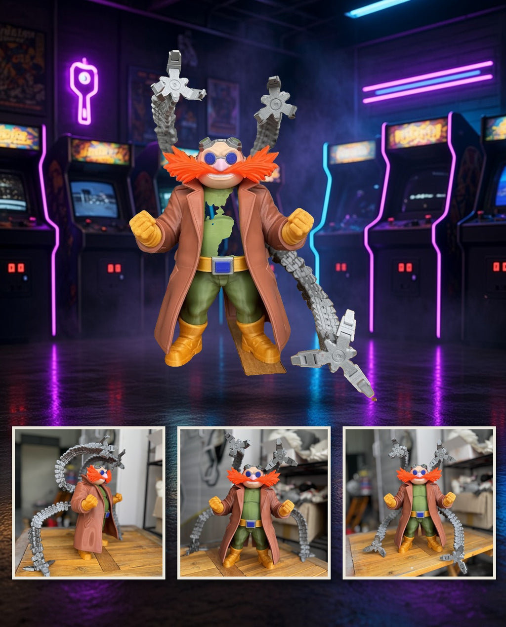 Dr. Eggtopus – FABBOX 3D printed